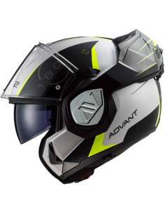 CASCO LS2 FF906 ADVANT CODEX BLACK WHITE YELLOW 06 2