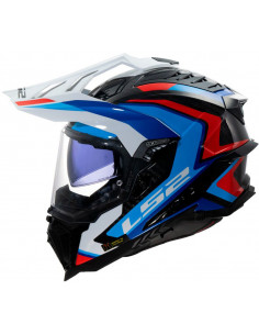 CASCO LS2 MX701 EXPLORER C FRONTIER II BLUE/RED