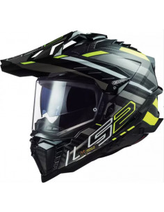 CASCO LS2 MX701 EXPLORER C 06 EDGE BLACK YELLOW