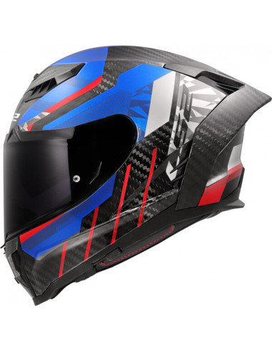 Casco LS2 FF807 Dragon Trax Blue Red