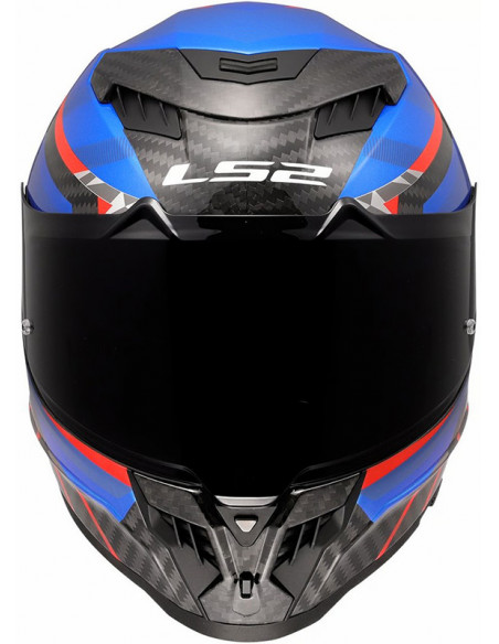 Casco LS2 FF807 Dragon Trax Blue Red