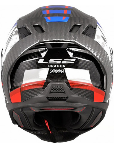 Casco LS2 FF807 Dragon Trax Blue Red