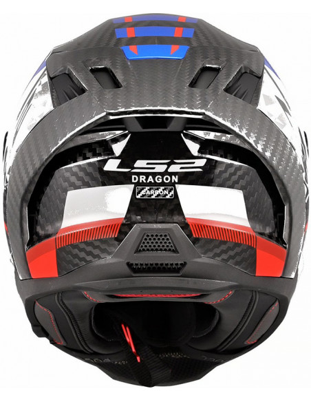 Casco LS2 FF807 Dragon Trax Blue Red