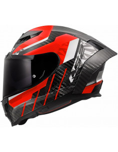 Casco LS2 FF807 Dragon Trax Red