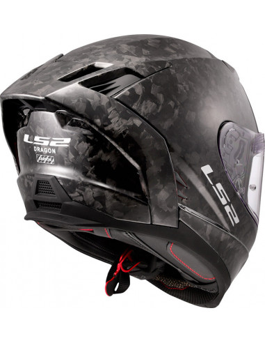 Casco LS2 FF807 Dragon Forged Black