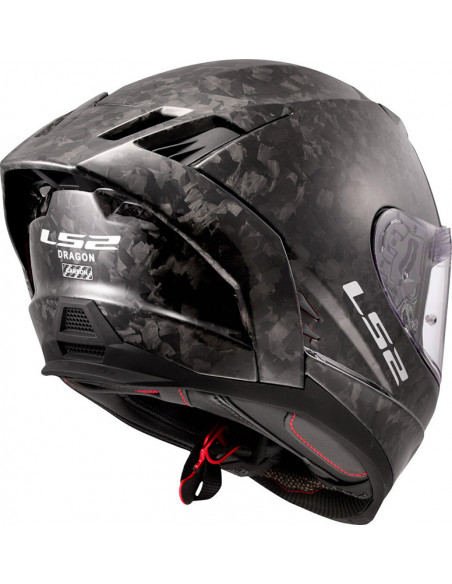 Casco LS2 FF807 Dragon Forged Black
