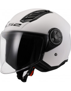 CASCO LS2 OF616 AIRFLOW II SOLID GLOSS WHITE 06