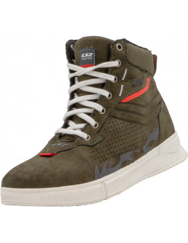 Bota LS2 Chrome Green
