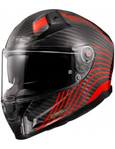 CASCO LS2 FF811 VECTOR II C FLUX GL  RED