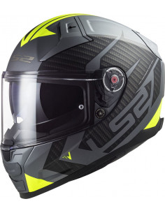 CASCO LS2 FF811 VECTOR II SPLITTER TITANIUM YELLOW