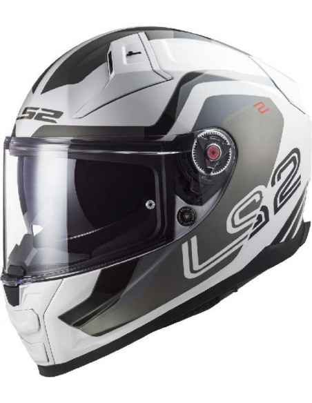 CASCO LS2 FF811 VECTOR II METRIC WHITE TITANIUM