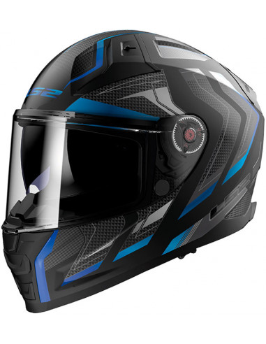 CASCO LS2 FF811 VECTOR II ALIZER MATT BLACK BLUE