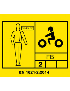 Espaldera Quartermile Neon Red  CE  Nivel 2 2