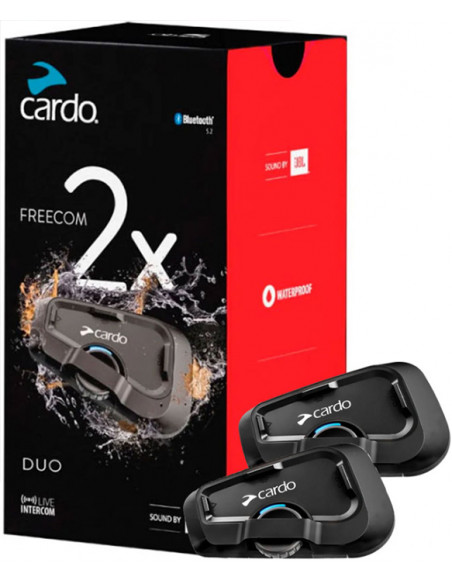 BLUETOOTH CARDO FREECOM 2X DUO
