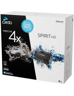 KIT INTERCOMUNICADOR CARDO FREECOM 4X / SPIRIT HD