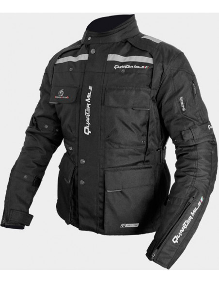 CHAQUETA QUARTERMILE TRYSTAR MAN BLACK