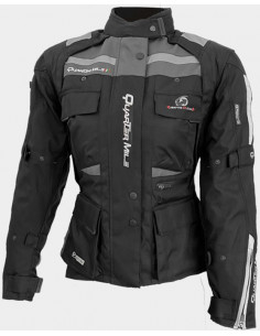 CHAQUETA QUARTERMILE TRYSTAR LADY BLACK / GREY