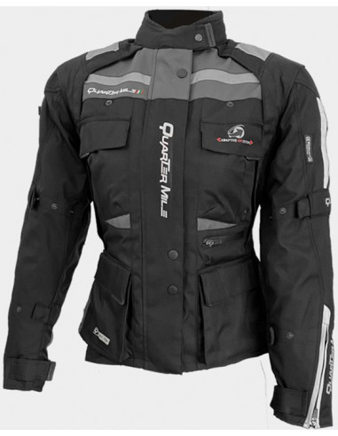 CHAQUETA QUARTERMILE TRYSTAR LADY BLACK / GREY