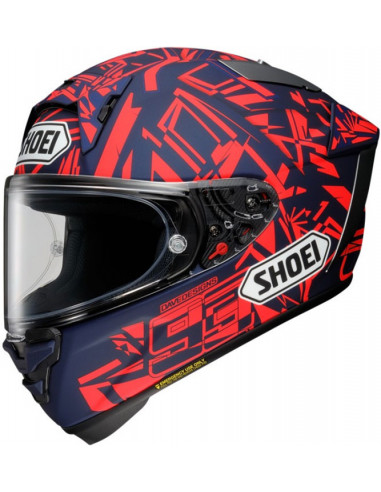 CASCO SHOEI X-SPR PRO MARQUEZ DAZZLE TC-10