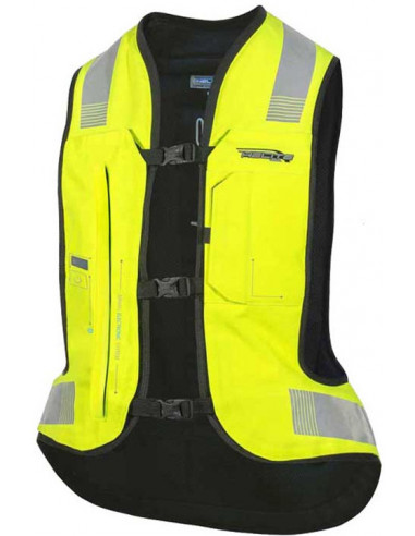 CHALECO AIRBAG HELITE E-TURTLE FLUOR HI-V