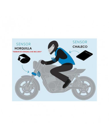 CHALECO AIRBAG HELITE E-TURTLE FLUOR HI-V
