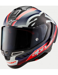 Casco Alpinestars Supertech R10 Team Carbon Blue