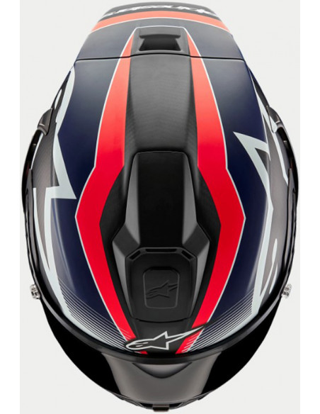 Casco Alpinestars Supertech R10 Team Carbon Blue