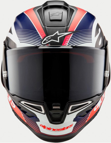 Casco Alpinestars Supertech R10 Team Carbon Blue