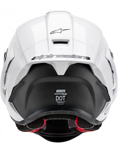 Casco Alpinestars Supertech R10 Carbon White