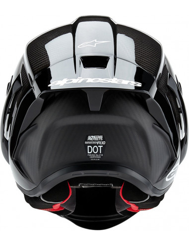 Casco Alpinestars Supertech R10 Carbon Black