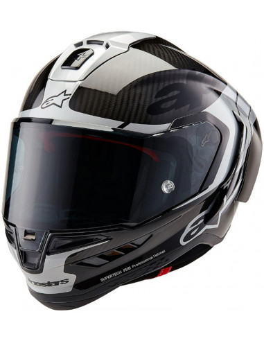 Casco Alpinestars Supertech R10 Element CAR Silver