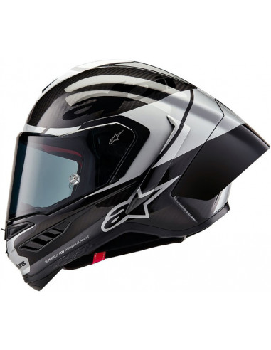 Casco Alpinestars Supertech R10 Element CAR Silver