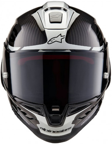 Casco Alpinestars Supertech R10 Element CAR Silver