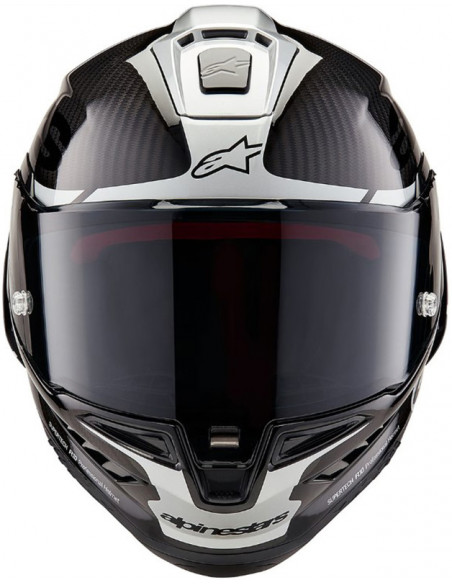 Casco Alpinestars Supertech R10 Element CAR Silver