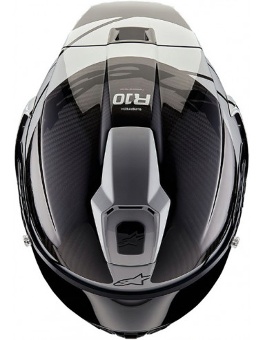 Casco Alpinestars Supertech R10 Element CAR Silver