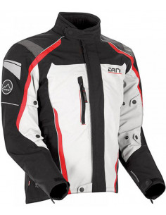 CHAQUETA DANE OSTED GORE-TEX PRO BLACK/GREY/RED
