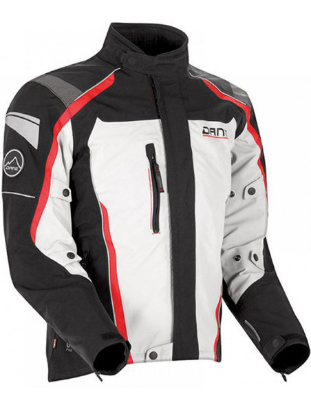 CHAQUETA DANE OSTED GORE-TEX PRO BLACK/GREY/RED