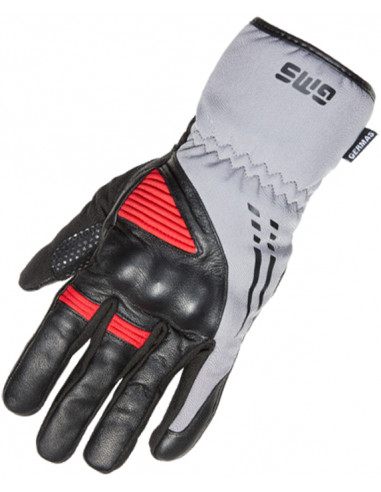 GUANTES GMS STOCKHOLM WP BLACK / GREY / RED