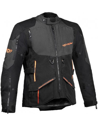 CHAQUETA IXON RAGNAR BLACK / ANTHRACITE / ORANGE