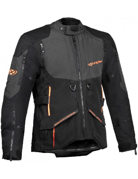 CHAQUETA IXON RAGNAR BLACK / ANTHRACITE / ORANGE