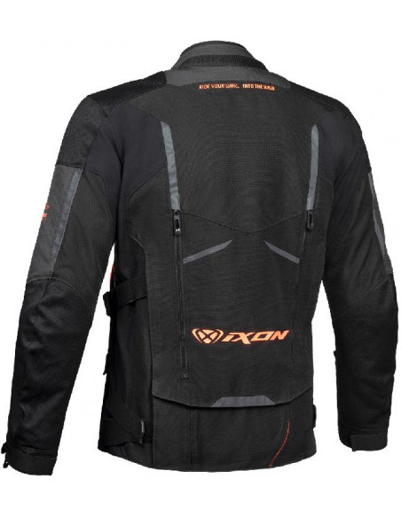 CHAQUETA IXON RAGNAR BLACK / ANTHRACITE / ORANGE