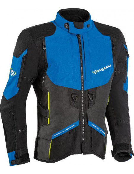CHAQUETA IXON RAGNAR BLACK / ANTHRACITE / BLUE