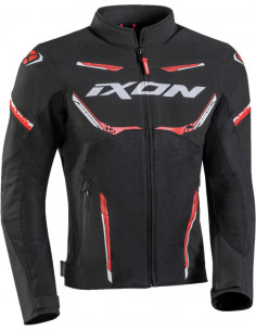 CHAQUETA IXON STRIKER AIR BLACK / RED / WHITE