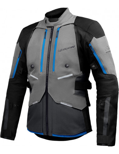 CHAQUETA IXON VIDAR GREY / BLACK / BLUE