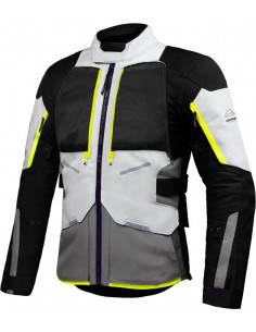 CHAQUETA IXON VIDAR GREY / BLACK / BRIGHT YELLOW 2