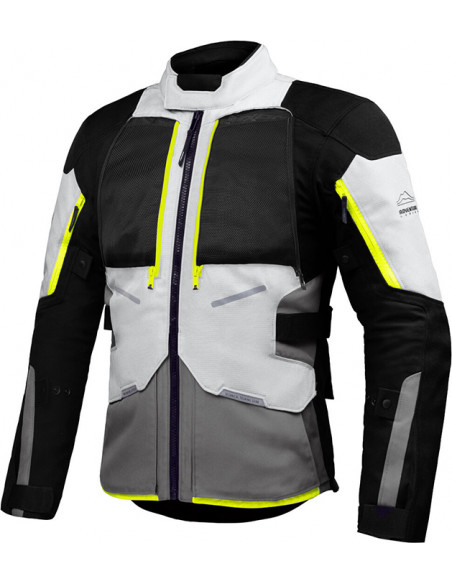 CHAQUETA IXON VIDAR GREY / BLACK / BRIGHT YELLOW