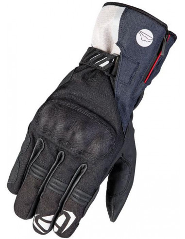 GUANTES IXON MS LOKI BLACK / GREIGE / BLUE