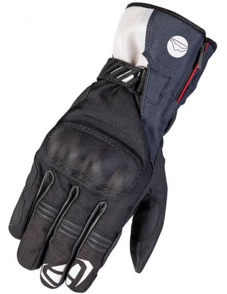 GUANTES IXON MS LOKI BLACK / GREIGE / BLUE