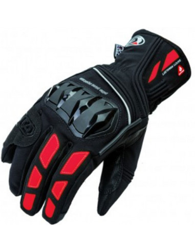 GUANTES GARIBALDI SAFETY PLIS-PLAS NEGRO/ROJO