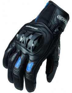 GUANTES GARIBALDI ARIEL PLIS PLAS BLACK BLUE